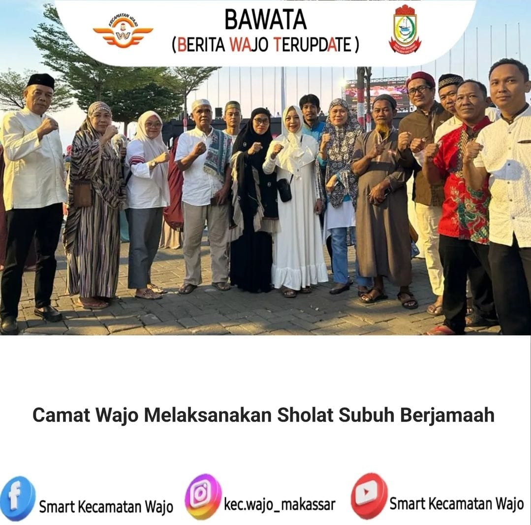 Gambar Pemerintah Kota Makassar Menggelar Shalat Subuh Berjamaah